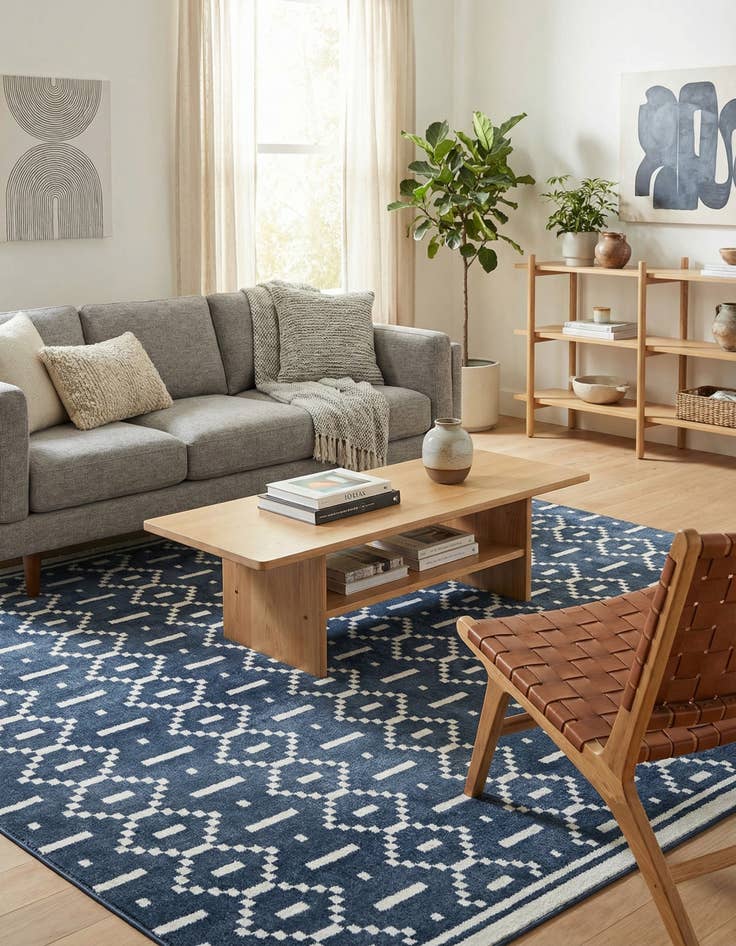 Detail image of 10' x 10' Oslo Square Rug