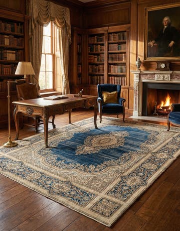 9' 5 x 13' 1 Vintage Royal Rug