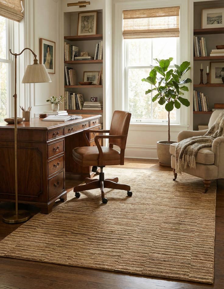 Detail image of 5' 5 x 7' 10 Hand Knotted Kashkuli Gabbeh Oriental Wool Rug