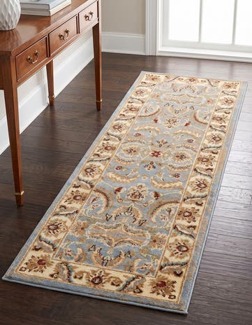 65cm x 185cm Klassischer Agra Läufer Teppich
