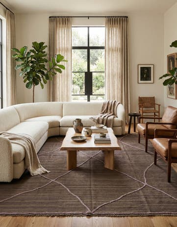 8' 2 x 11' Hand Knotted Moroccan Wool Rug