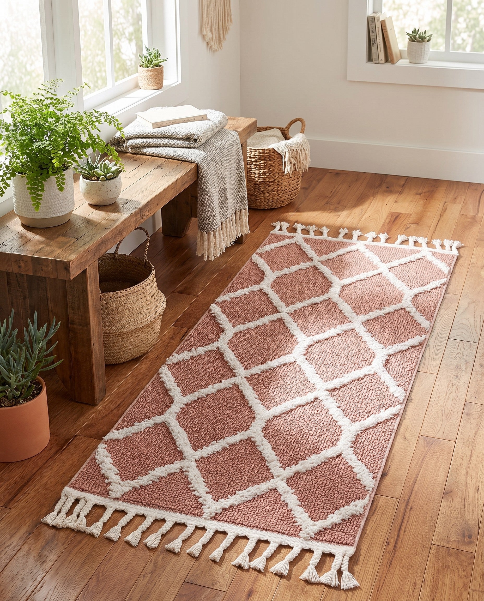 2' x 4' Boho Runner Rug