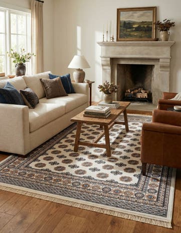 6' x 9' Bokhara Rug