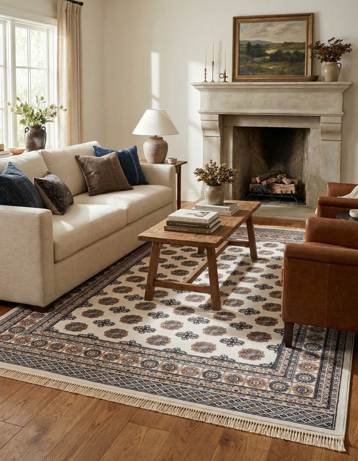 6' x 9' Bokhara Rug