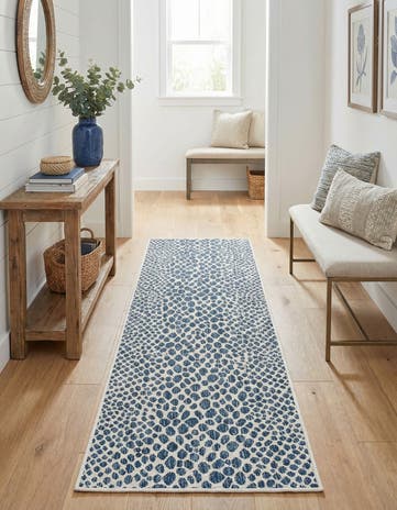 2' x 6' Easy-Clean Jill Zarin Cape Town Indoor / Outdoor Runner Rug