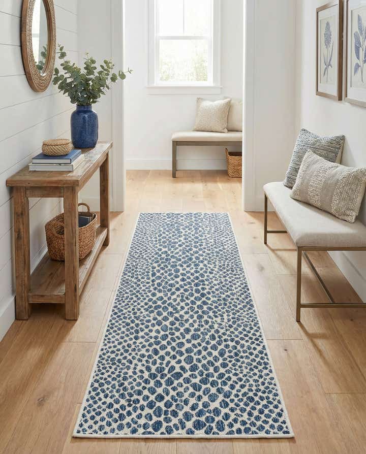 2' x 6' Easy-Clean Jill Zarin Cape Town Indoor / Outdoor Runner Rug
