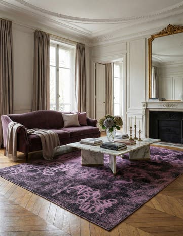 9' 11 x 13' 11 Vintage Royal Wool Rug
