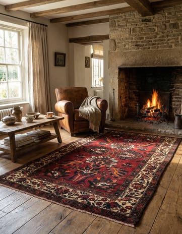 4' 6 x 6' 9 Beloutsch Rug