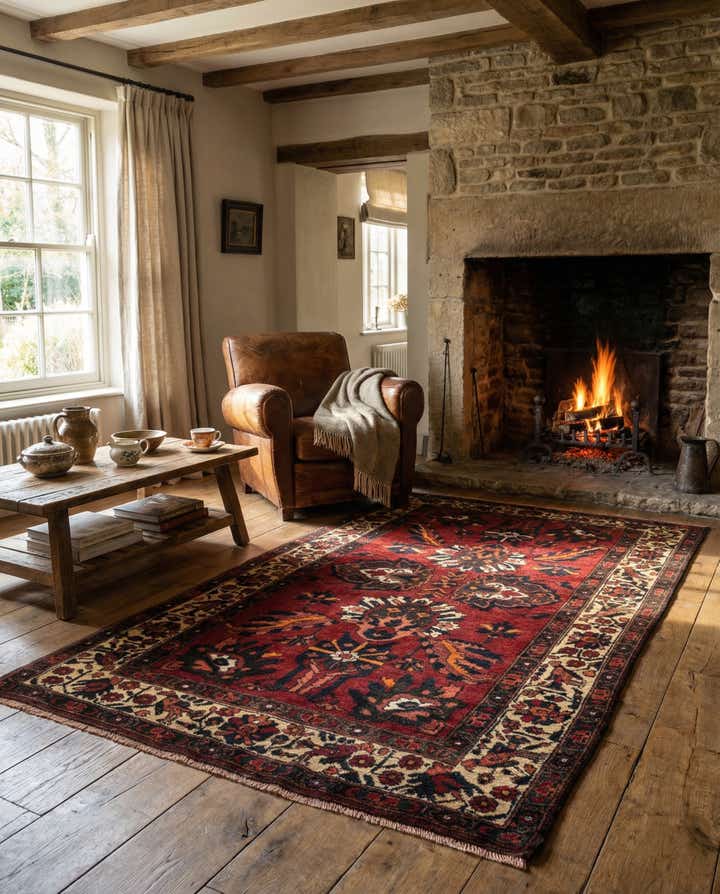 4' 6 x 6' 9 Beloutsch Rug