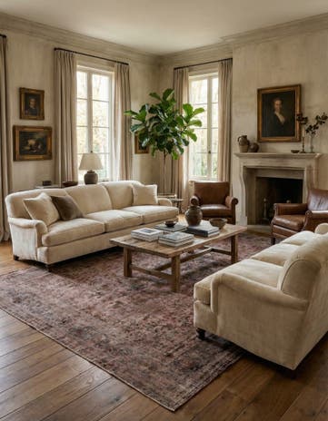 9' 7 x 12' 6 Hand Knotted Ultra Vintage Persian Wool Rug