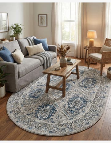 5' 3 x 8' Nyla Oval Rug