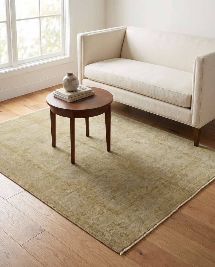 145cm x 190cm Hand Knotted Over-Dyed Ziegler Rug