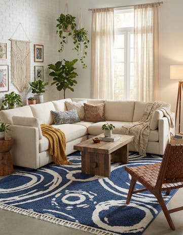 9' x 12' Boho Rug
