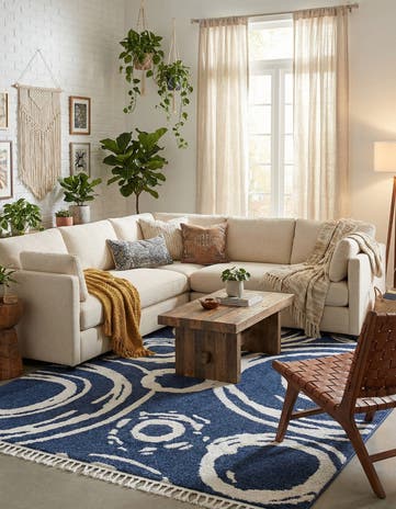 9' x 12' Boho Rug