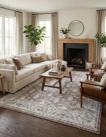 9' 5 x 13' 1 Washable Timeless Rug