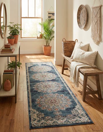 2' 7 x 10' Isabella Runner Rug