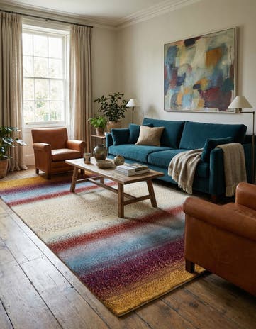 5' 1 x 8' 2 Kashkuli Wool Rug