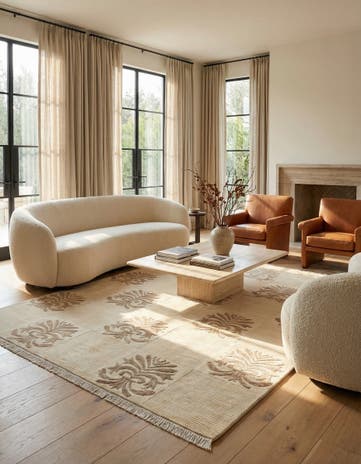 5' 7 x 7' 10 Darya Rug