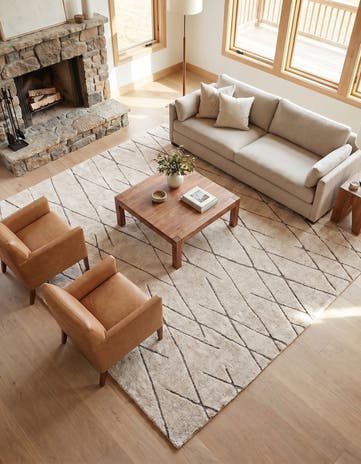 10' x 10' Atlas Moroccan Wool Square Rug