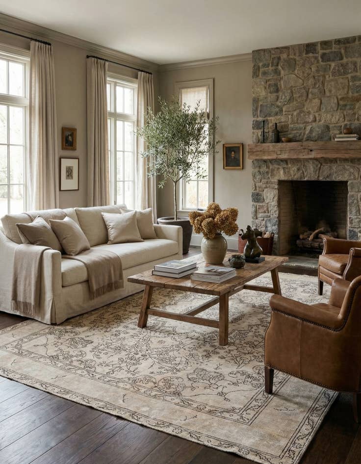 Detail image of 9' 8 x 12' 3  Hand Knotted Ultra Vintage Persian Wool Rug