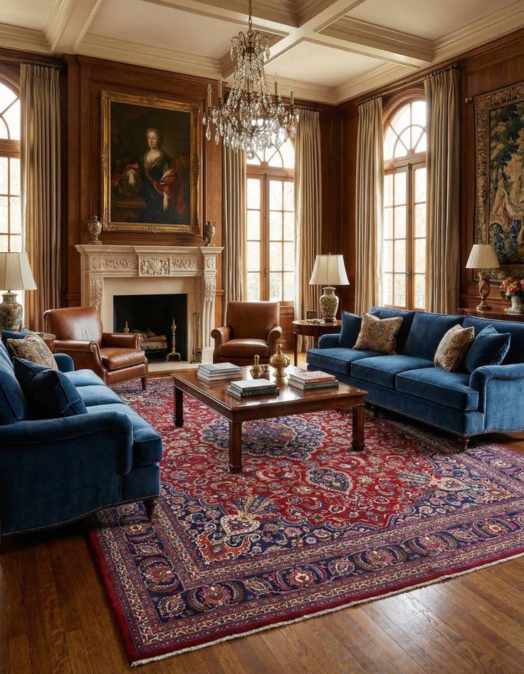 Detail image of  10' 2 x 12' 10  Hand Knotted Mashad Persian Wool Rug