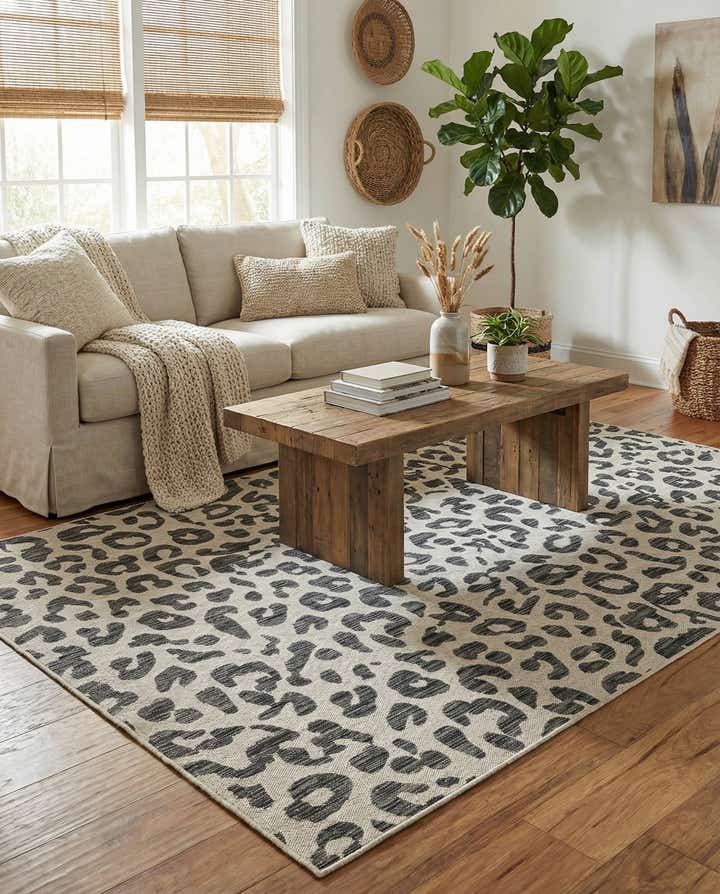 7' x 10' Easy-Clean Safari Indoor / Outdoor Rug