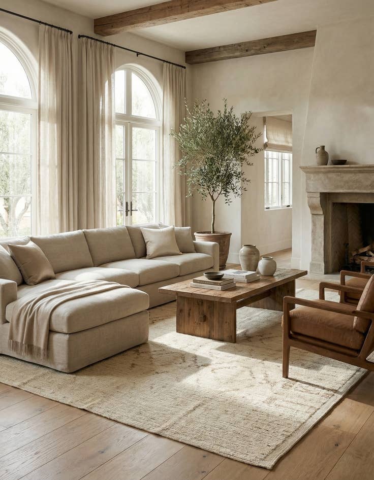 Detail image of  8' 3 x 9' 10  Hand Knotted Moroccan Wool Rug