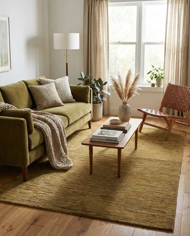 4' 11 x 6' 5 Hand Knotted Modern Ziegler Oriental Rug