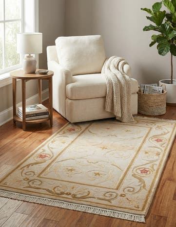 2' 9 x 4' 7 Hand Knotted Darya Rug