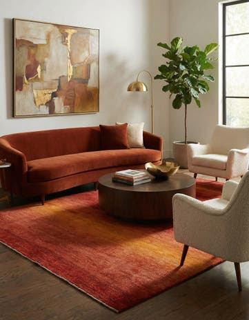7' 7 x 9' 10 Kashkuli Wool Rug