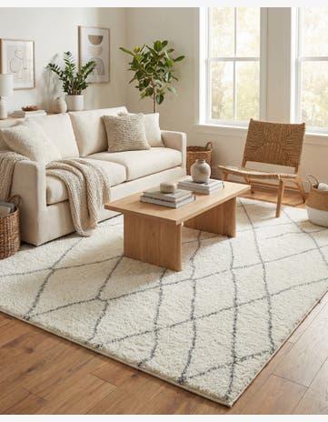 6' x 9' Soft Touch Shag Rug