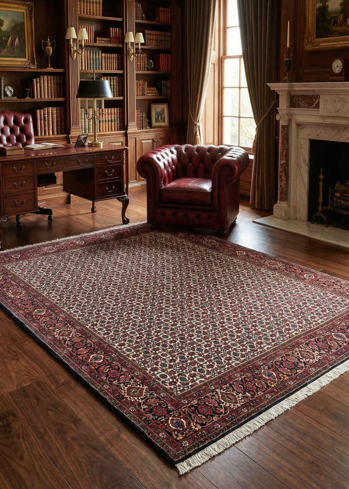 5' 7 x 7' 3 Bidjar Wool Rug