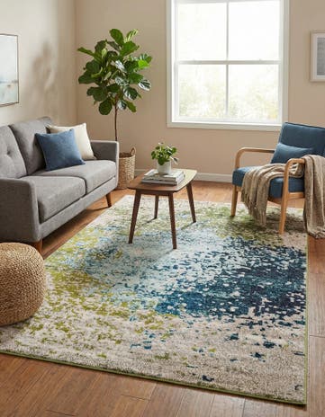 4' x 6' Washable Hyacinth Rug
