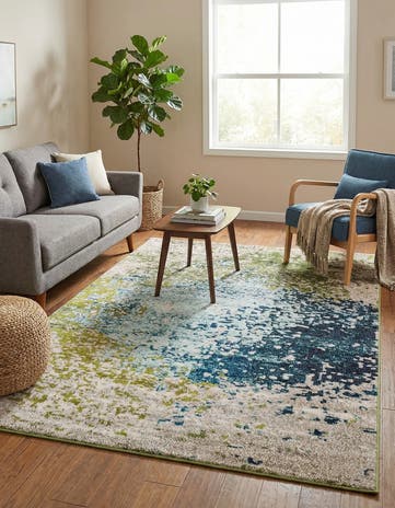 4' x 6' Washable Hyacinth Rug