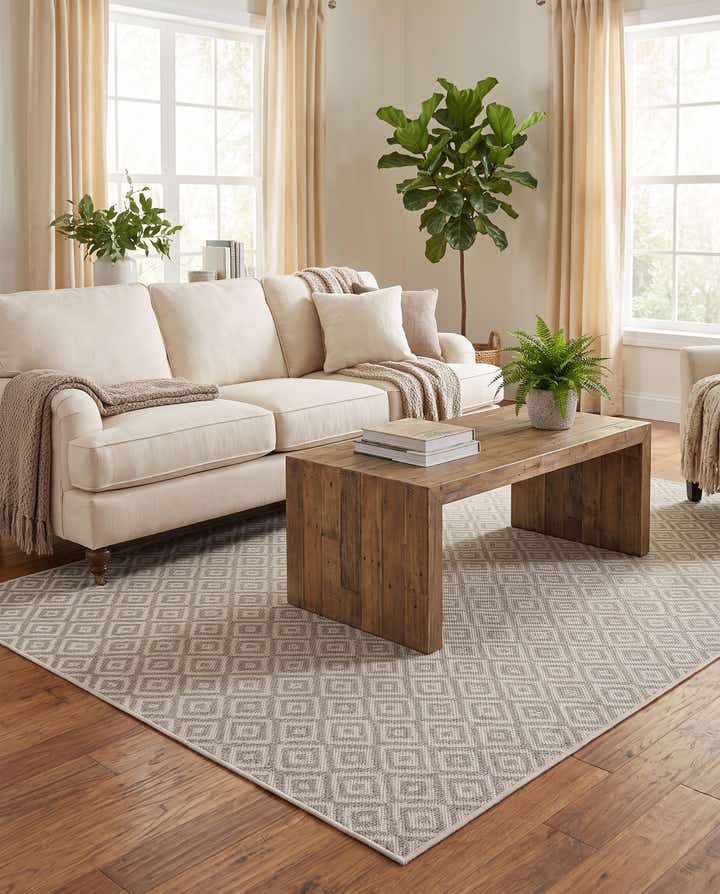 6' x 9' Easy-Clean Jill Zarin Costa Rica Indoor / Outdoor Rug