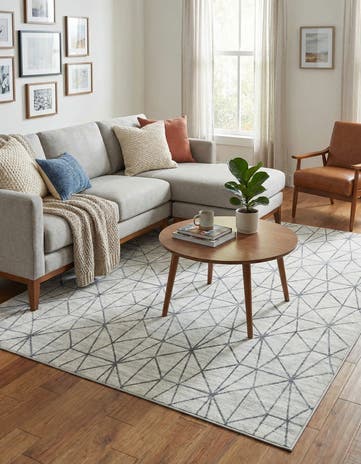 9' x 12' 2 Lattice Trellis Rug