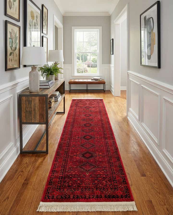 2' 7 x 13' Bokhara Runner Rug