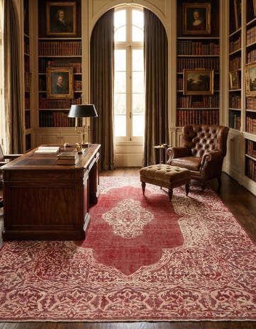 9' 6 x 12' 5 Vintage Royal Wool Rug