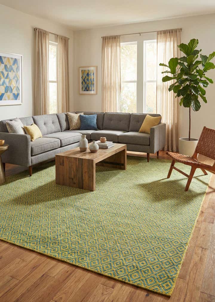 13' x 13' Easy-Clean Jill Zarin Costa Rica Indoor / Outdoor Square Rug