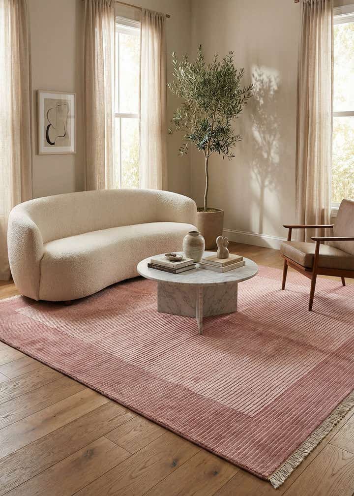 5' 7 x 7' 10 Hand Knotted Darya Wool Rug