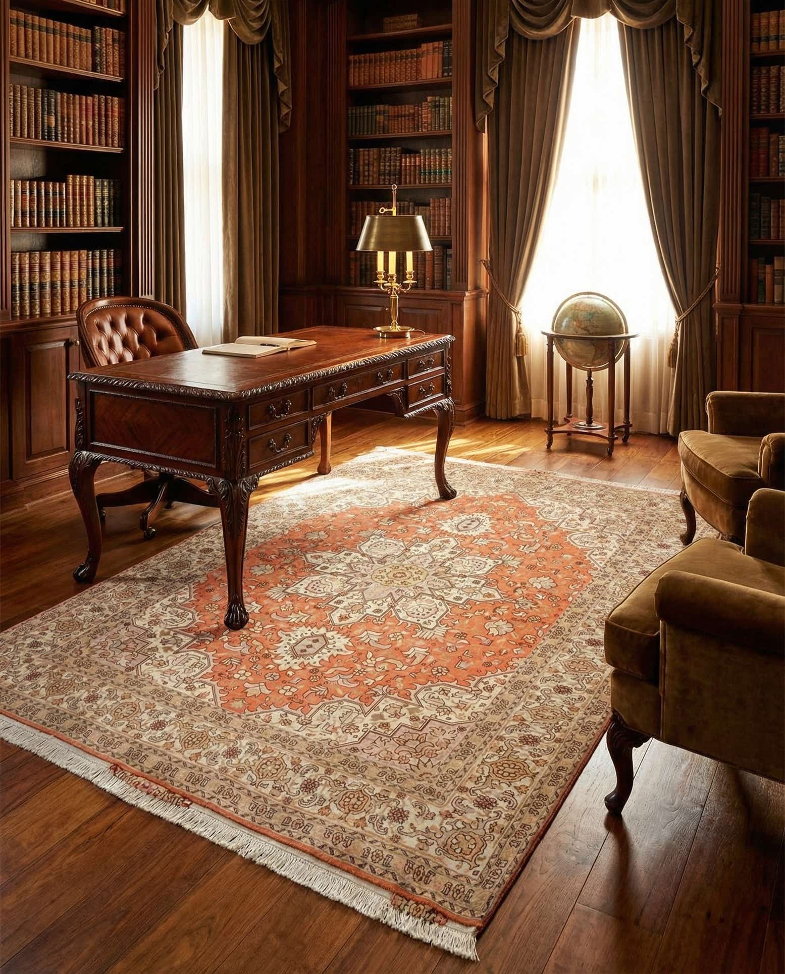 5' x 6' 9 Tabriz Rug