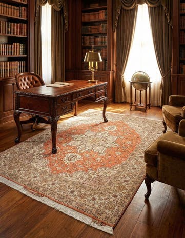 5' x 6' 9 Tabriz Rug