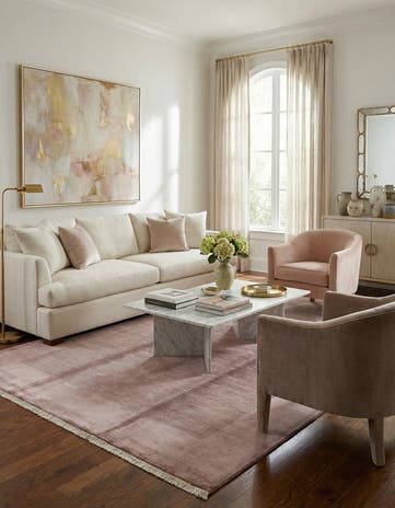 6' 8 x 9' 11 Hand Knotted Darya Wool Rug