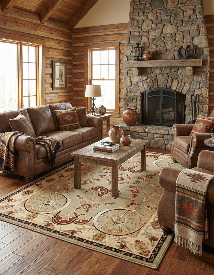 Detail image of  10' x 14' Pioneer Rug