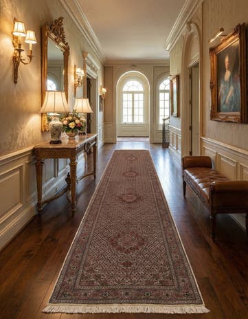 2' 9 x 13' 5 Tabriz Mahi Runner Rug