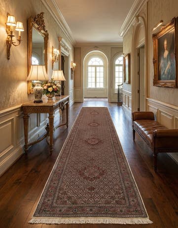 2' 9 x 13' 5 Tabriz Mahi Runner Rug