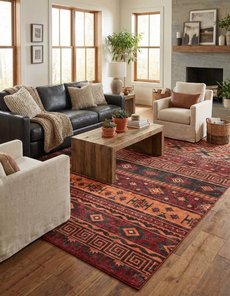 Detail image of  9' 10 x 13' 3 Lucerne Rug