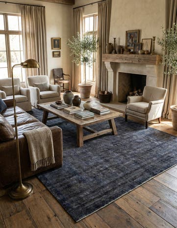 9' 6 x 12' 9 Hand Knotted Ultra Vintage Persian Wool Rug
