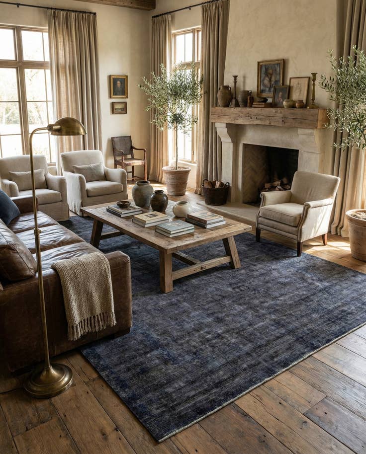 Detail image of 9' 6 x 12' 9 Hand Knotted Ultra Vintage Persian Wool Rug