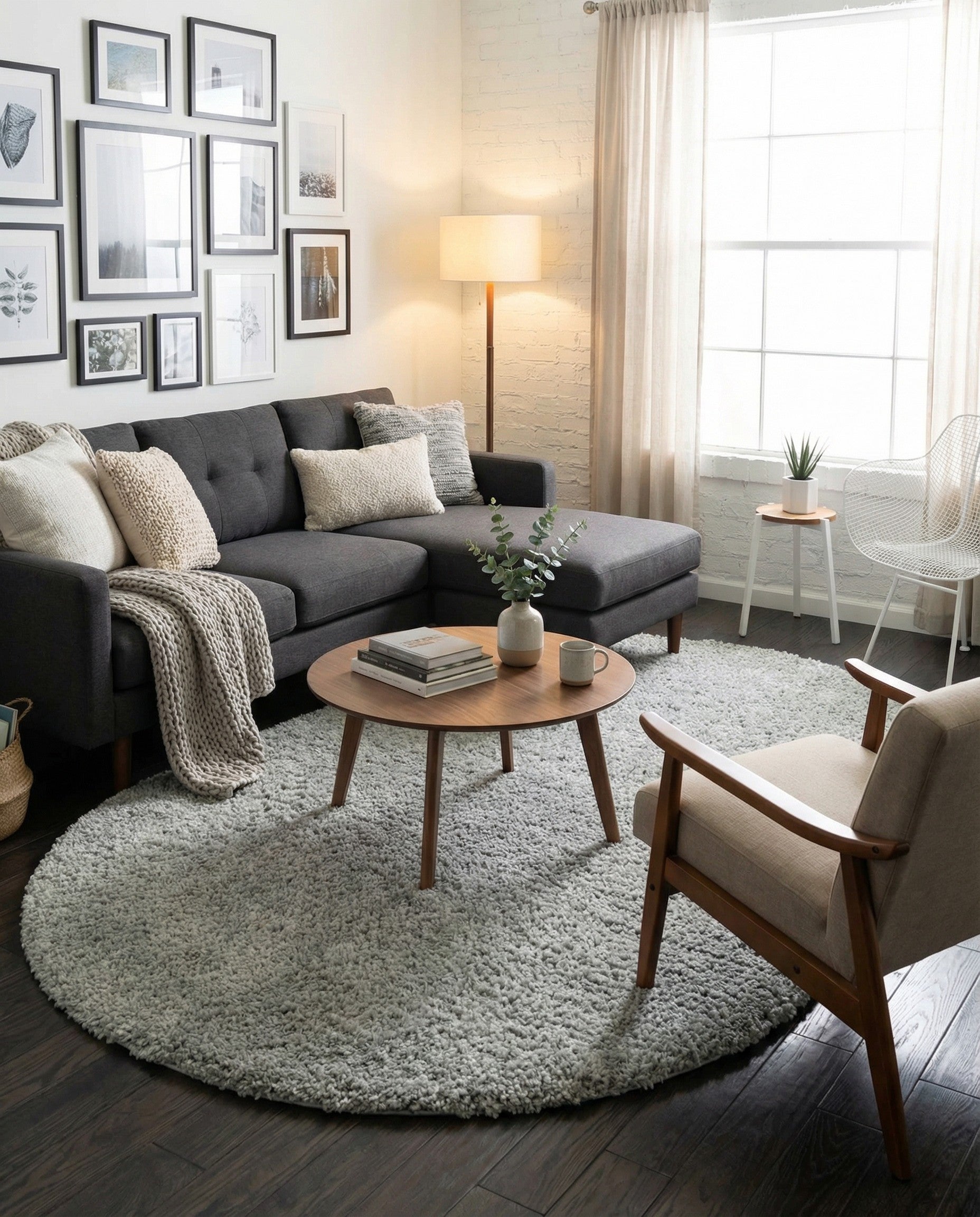  8' x 10' Everyday Shag Oval Rug